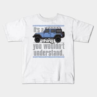 Blue JK 2007-2018 Kids T-Shirt